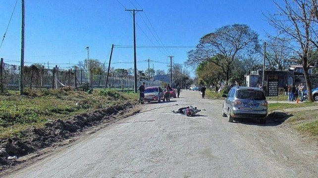 El lamentable suceso tuvo lugar en la calle Noailles al 900