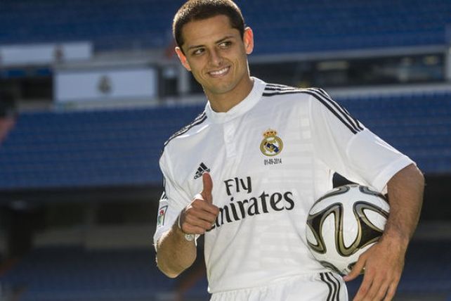 Chicharito, cumplidor con Ronaldo