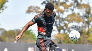Miguel Borja sería el centrodelantero de River ante Colo Colo.