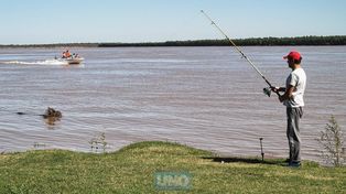 Muchos amantes de la pesca eligen Pueblo Brugo por el buen pique.