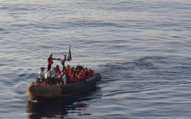 Tragedia humanitaria. Este año murieron 3.800 migrantes en el mar.