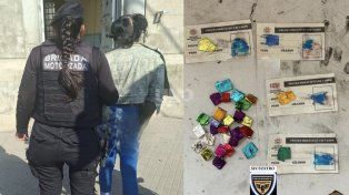 Atraparon a una mujer con 31 dosis de cocaína fraccionada en la Terminal de Ómnibus Manuel Belgrano