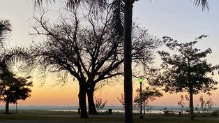 Las vacaciones terminan con una jornada soleada y húmeda en Santa Fe