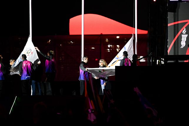 Una ceremonia para recordar: las fotos que dejó la apertura de los Juegos Suramericanos