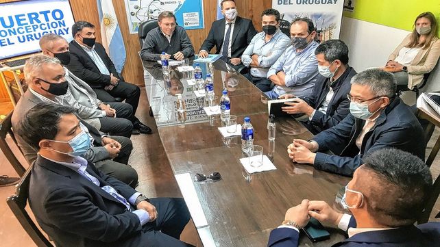 Empresarios chinos interesados en exportar desde Concepción