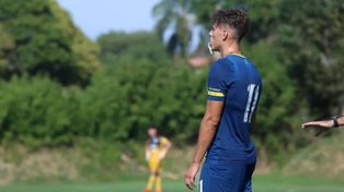 Martín Caramuto, nacido en San Lorenzo, jugó en las inferiores de Central y luego pasó por el ascenso argentino.