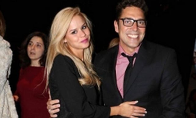 María del Mar junto a Matías Alé en el estreno de Locos sueltos en el zoo.