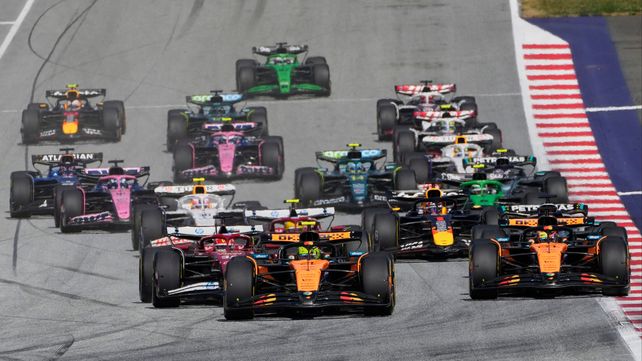 Largada del GP de Austria