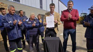 Al final sin Alberto Fernández, el intendente Enrique Cresto presentó en el Campo de Abasto el proyecto&nbsp;