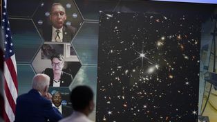 Revelan la imagen más profunda del universo captada por el telescopio James Webb