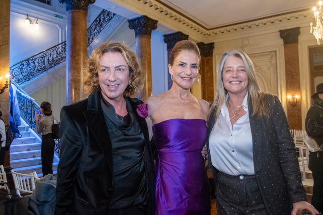 Oscar Fernández Fini, María José Gindre y Yanina Manna 