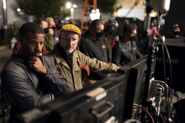 Jordan y el director de fotografía Kramer Morgenthau.