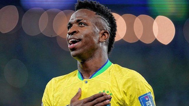 Vinicius marcó dos goles y fue la figura de Brasil.