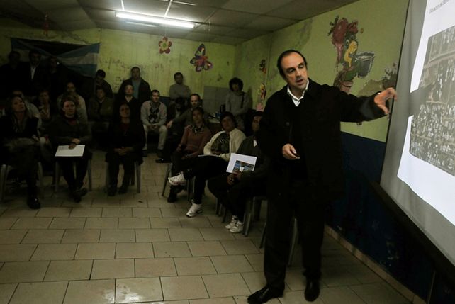 El Municipio realiza obras en barrio Coronel Dorrego