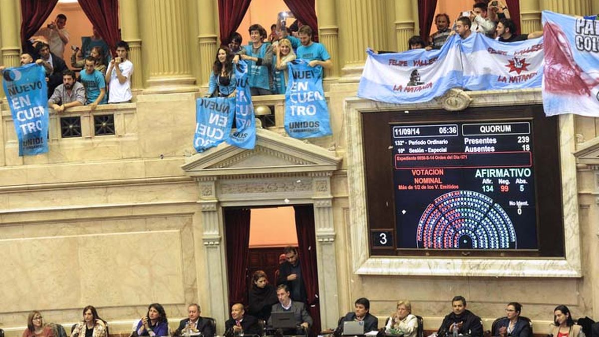 Diputados convirtió en ley el proyecto de pago soberano de deuda