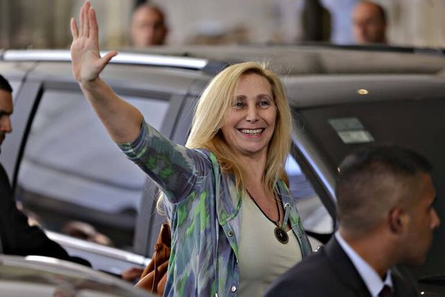En Balcarce 50. Algunas versiones señalan a la hermana del economista como próxima secretaria general de la Presidencia.
