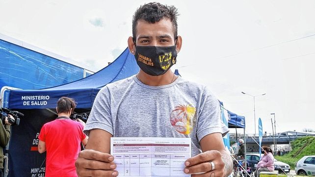Se cumplen los turnos para la vacunación en la ciudad de Santa Fe