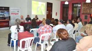 Prevención contra el dengue en Santo Tomé