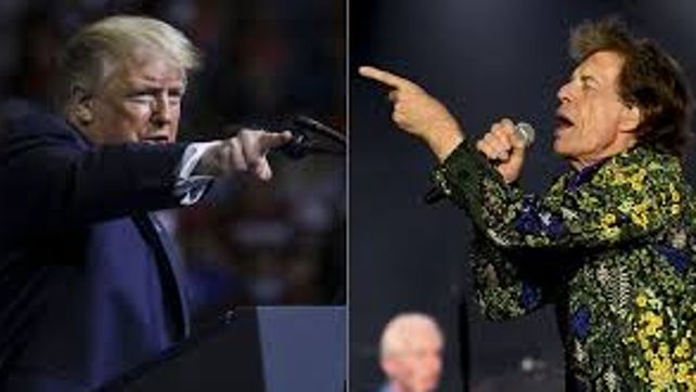 Los Rolling Stones quieren demandar a Trump
