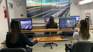 Entre seis y siete operadores por turno se ocuparán de hacer el seguimiento de más de 300 cámaras.