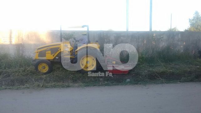 Tras el reclamo de los vecinos, llegó la limpieza a los alrededores de club Pucará