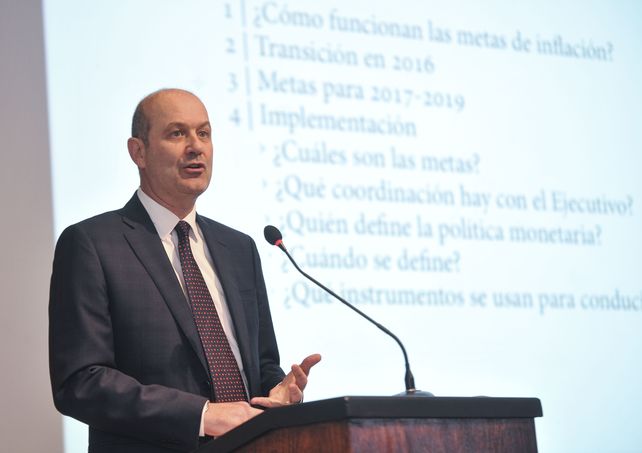 El Central fijó una meta de inflación de entre 12% y 17% para 2017