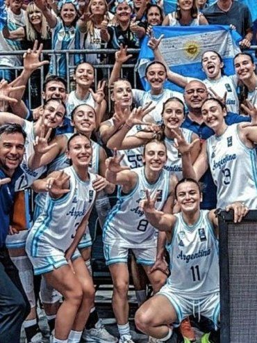 Con presencia entrerriana, la Selección Argentina U18 Femenina se subió al podio