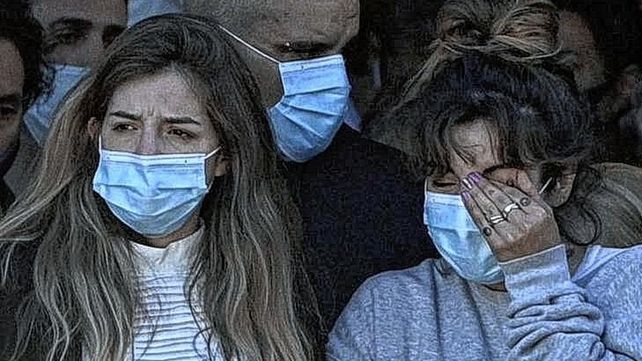 Dalma y Gianinna Maradona le dieron su despedida en redes sociales a Hugo Maradona.&nbsp;