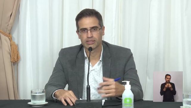 Director de Epidemiología. Diego Garcilazo.