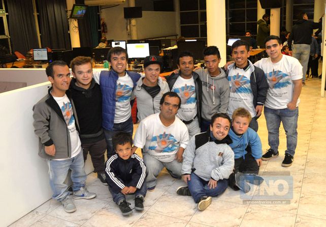 El equipo estuvo en la Redacción de Diario UNO