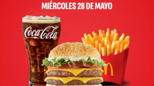 McDonalds celebra el Día de la Hamburguesa con una promoción imperdible: 2x1 en McCombos seleccionados