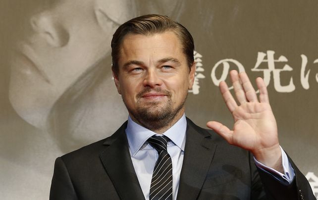 En el cumpleaños de Leonardo Di Caprio