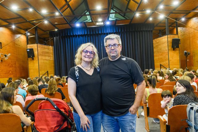 Natalia Cragnolino y Gustavo Andrade