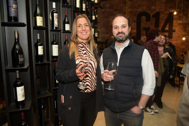 Samanta Eitner y Juan Pablo Tibaldo