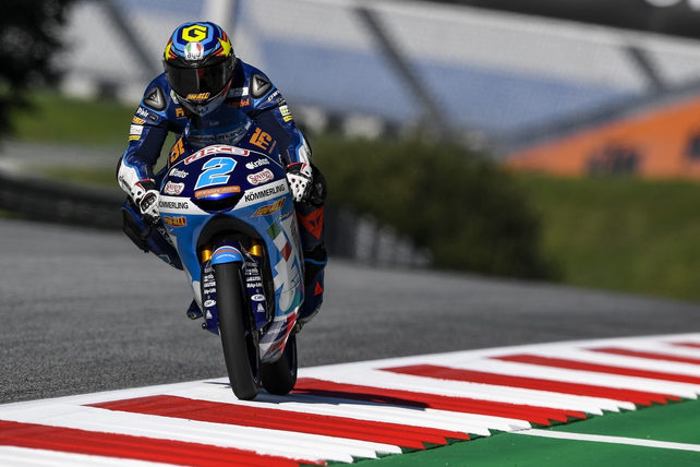 Gabriel Rodrigo finaliz&oacute; cuarto en el GP de Estiria por el certamen de Moto 3.