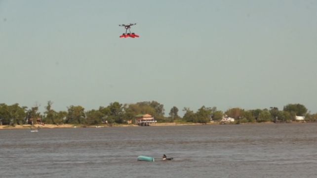 Con el drone salvavidas, Rosario está otra vez a la vanguardia en innovación
