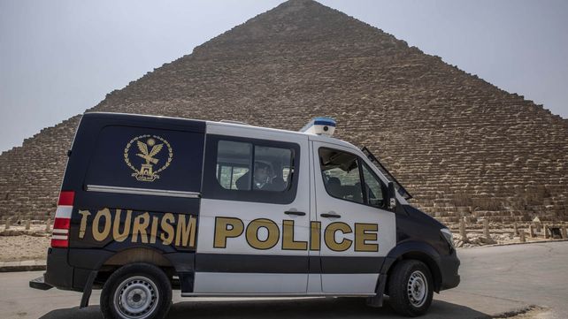 Las pirámides de Giza están siendo desinfectadas por el coronavirus