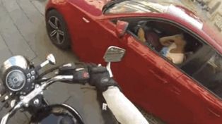 Video sobre una motociclista justiciera ya fue visto por más de 6 millones de personas