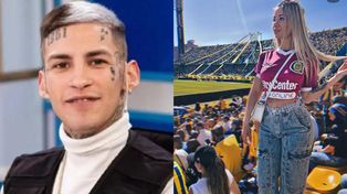 L-Gante blanqueó la relación con Candela Arizaga, su nueva novia. Ella es modelo, rosarina e hincha de Rosario Central
