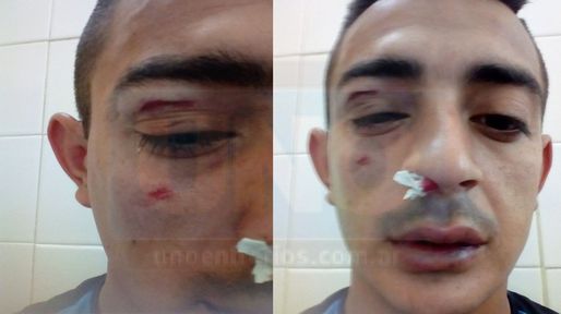 Feroz golpiza de un técnico al árbitro en un torneo infantil