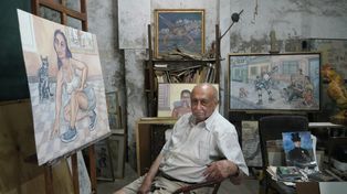 El pintor que conoce hasta el alma de sus vecinos y es el orgullo de barrio Tablada