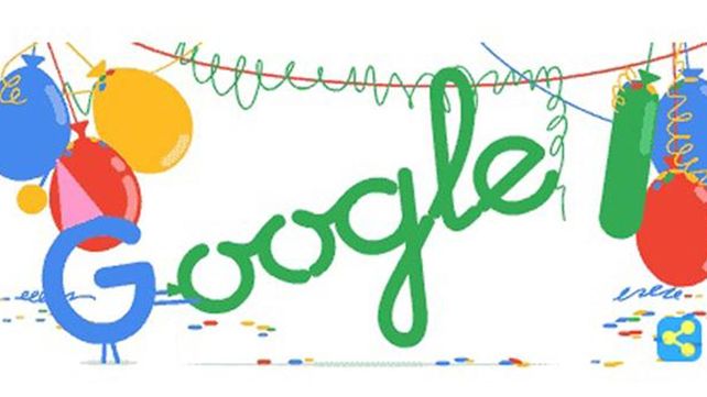 Google cumple 18 años Google cumple 18 años