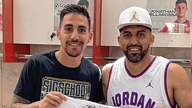 Colón: la foto de Correa y Wanchope que se hizo viral