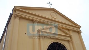 Santa Rosa de Calchines: concluyeron los trabajos de restauración de la antigua capilla