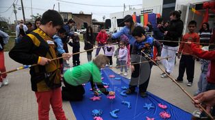 El Patio celebró sus tres años con juegos, baile y creatividad