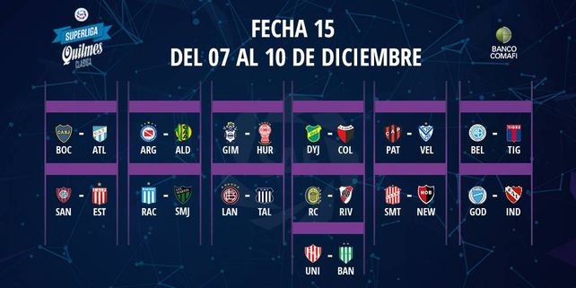 El programa completo de la Superliga 2018/19