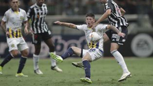 El último partido de titular del volante canalla, en Belo Horizonte ante Atlético Mineiro, a principios de abril.