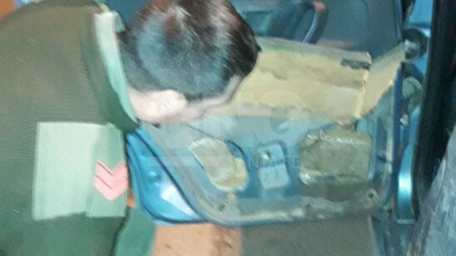 Gendarmería secuestró más de 39 kilos de marihuana en un control en un peaje de Santa Fe
