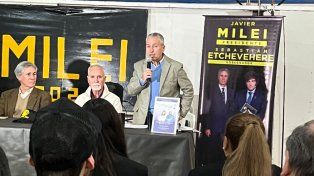 El candidato a diputado provincial de la Libertad Avanza, Carlos Damasco