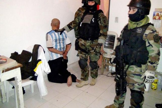 Detenido. Leiva cayó en la localidad de Quilmes